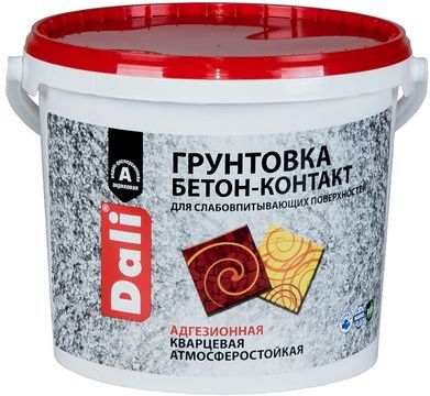 Грунтовка Бетон-Контакт Dali, 3.5 кг купить в СОМ