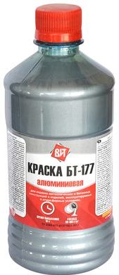 Краска БТ-177 Царицынские краски, серебрянка, 0.5 л купить в СОМ