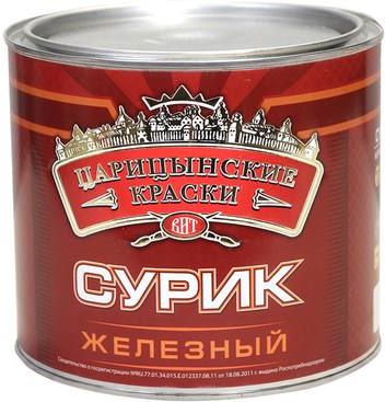 Сурик железный МА-15 Царицынские краски, 3 кг купить в СОМ