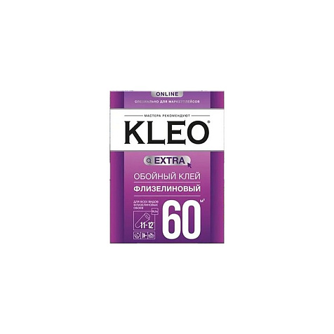 Клей для флизелиновых обоев KLEO, Экстра 60 купить в СОМ