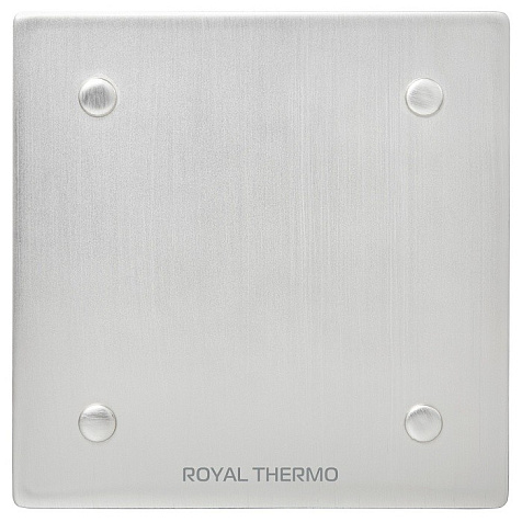 Вентилятор Royal Thermo RAFC 100 Chrome вытяжной, мембранный обратный клапан купить в СОМ