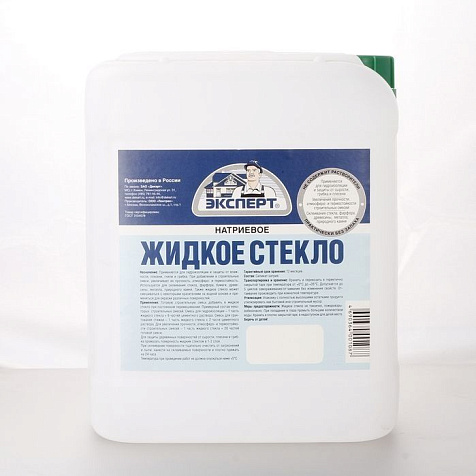 Жидкое стекло Эксперт, 7 кг купить в СОМ