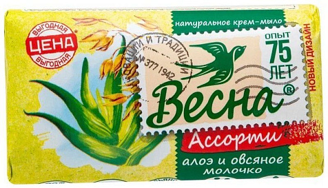 Мыло туалетное Весна 90г купить в СОМ