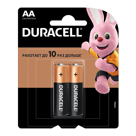 Элемент питания Duracell, LR6/316 BL2 купить в СОМ