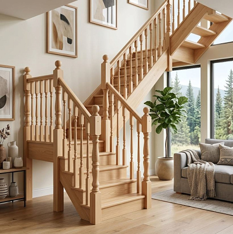 Столб яблоко 80х80х1200 мм, бук Экстра купить в СОМ