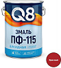Эмаль ПФ-115 Formula Q8, красная, 10 кг купить в СОМ