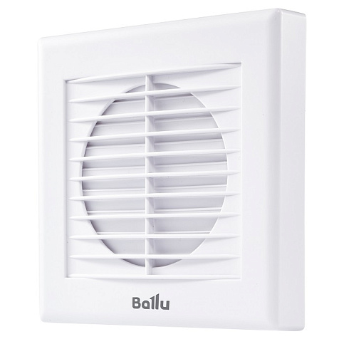Вентилятор Ballu BAF-EX 100 G вытяжной, гравитационные жалюзи, аналог обратного клапана купить в СОМ