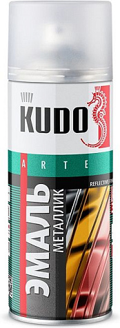 Эмаль-аэрозоль Kudo KU-1030 универсальная, металлик, медь, 0.52 л купить в СОМ