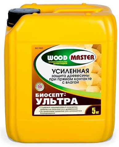 Антисептик Woodmaster Биосепт Ультра, 5 кг купить в СОМ