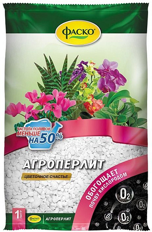 Удобрение Агроперлит Цветочное счастье 1л Фаско купить в СОМ