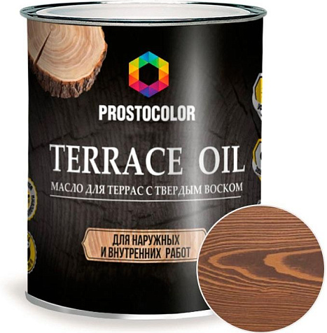 Масло Prostocolor, для террас, бруно, 2.2 л купить в СОМ