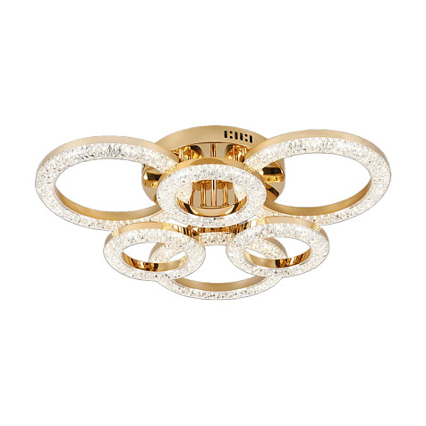 Люстра светодиодная LS-001260-6GD, 126Вт купить в СОМ