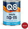 Эмаль ПФ-115 Formula Q8, красная, 0.8 кг купить в СОМ