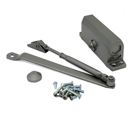 Доводчик дверной Notedo DC-080 Grey, 60-120 кг, серый купить в СОМ