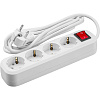 Удлинитель ОНЛАЙТ OPE-S-04-500-ESC-3x1  4 гн, 5 м, СЗ, с выключ, 16А IP20 белый купить в СОМ
