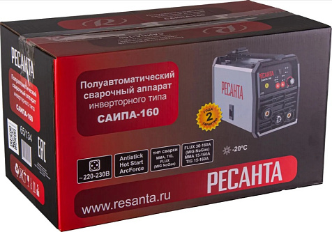 Сварочный полуавтомат инверторный РЕСАНТА САИПА 160 купить в СОМ