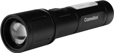 Фонарь лазерный Camelion  LED29365 акк,.4V, 5W LED+12SMD+6RED до 500м, 6K, 6 реж. ZOOM, USB, металл купить в СОМ