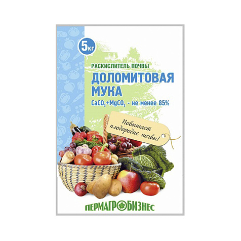 Мука известняковая (Доломитовая) 5кг купить в СОМ