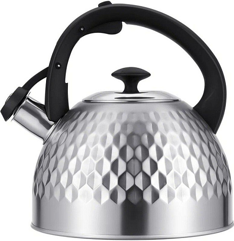 Чайник Regent Linea Tea 2,6л со свистком ручка Soft-Touch купить в СОМ