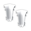Угол внутренний для напольного плинтуса 001 Лексида 55мм Белый купить в СОМ