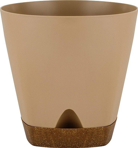 Горшок Ingreen Wood молочный шоколад/бук 4,0л купить в СОМ