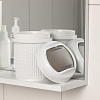 Ведро для мусора Velvet 1л серое купить в СОМ