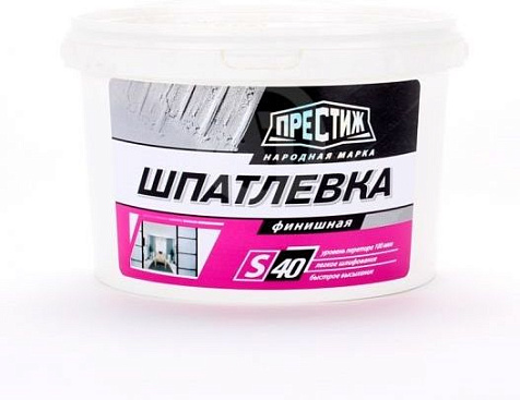 Шпатлевка финишная акриловая Престиж, 1.5 кг купить в СОМ