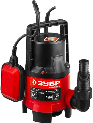 Насос дренажный ЗУБР НПГ-М1-400 купить в СОМ