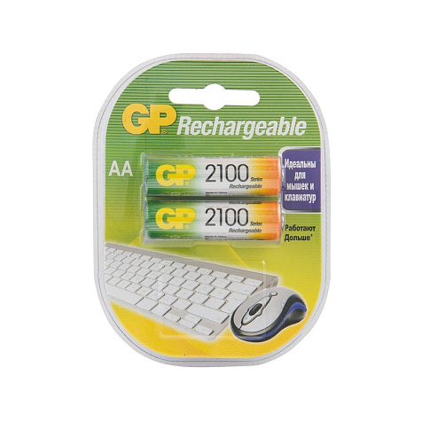Аккумулятор GP 210AAHC-2DECRC2, AA, BL2 купить в СОМ