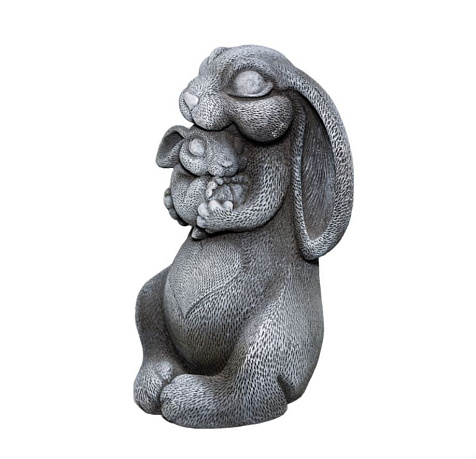 Фигура садовая Зайки Мамина радость 27см купить в СОМ