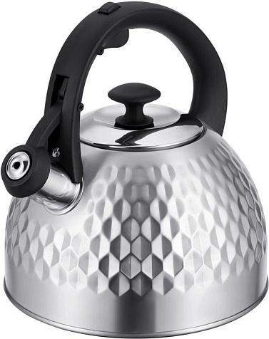 Чайник Regent Linea Tea 2,6л со свистком ручка Soft-Touch купить в СОМ