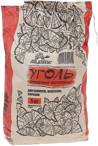 Уголь березовый 5.0кг купить в СОМ