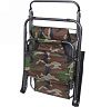 Шезлонг Хаки 153х60х79см с подголовником 2 положения ДоброСад купить в СОМ