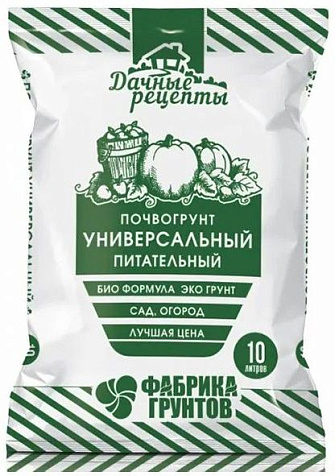 Грунт Дачные рецепты 10л Универсальный питательный купить в СОМ