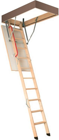 Лестница чердачная LWK KOMFORT Plus, 60х120х330/335 см купить в СОМ