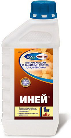 Отбеливатель для древесины Woodmaster Иней, 1 кг купить в СОМ