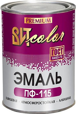 Эмаль ПФ-115 ВИТ color, светло-голубая, 1.8кг купить в СОМ