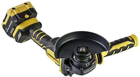 Машина углошлифовальная Hanskonner HAG18125 1BatterySystem, 18В, Li-ion, 4.0А/ч, 125мм, бесщеточная купить в СОМ