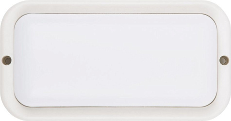 Светильник светод. влагозащ. ЖКХ Volpe ULW-Q228 18W 1620lm 6500K  прямоуг/белый 195x95x35  IP65 купить в СОМ
