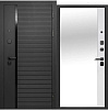 Дверь металлическая 9 см Черное Зеркало, правая 860х2050 мм купить в СОМ
